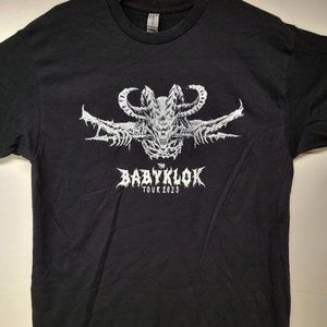 Dethklok Babyklok 2023 Tour shirt  Babymetal